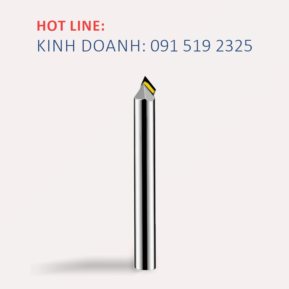 Dao phay vát mép MCD CVD