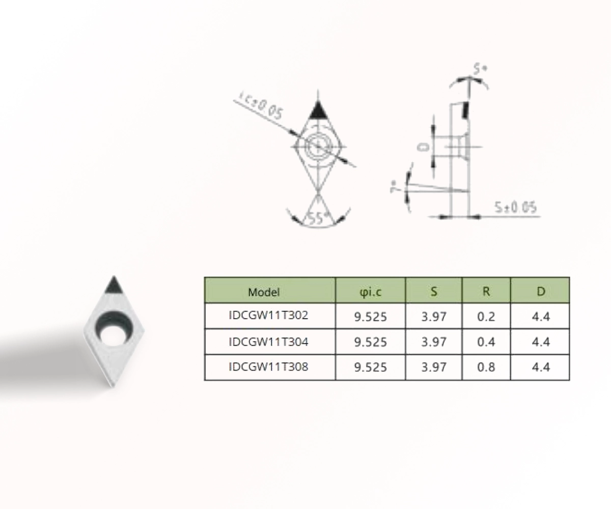 Mảnh Dao PCD IDCGW11T