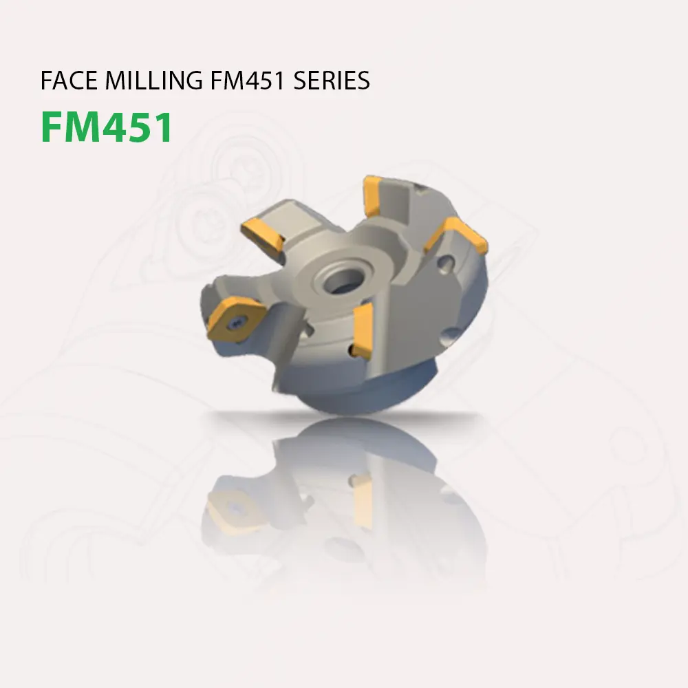 Đài dao phay mặt FM451 dùng mảnh SEKT12T3