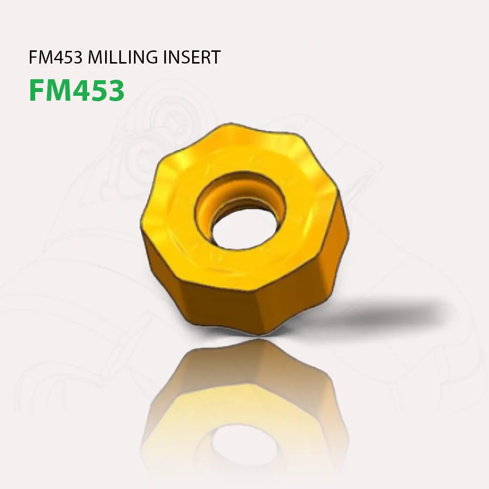 Hình ảnh thực tế mảnh insert ONMU0504/0705/0906 dùng cho dao phay mặt FM453