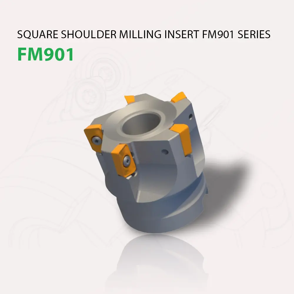 Dao phay vai vuông FM901 dùng mảnh APMT1135/1604