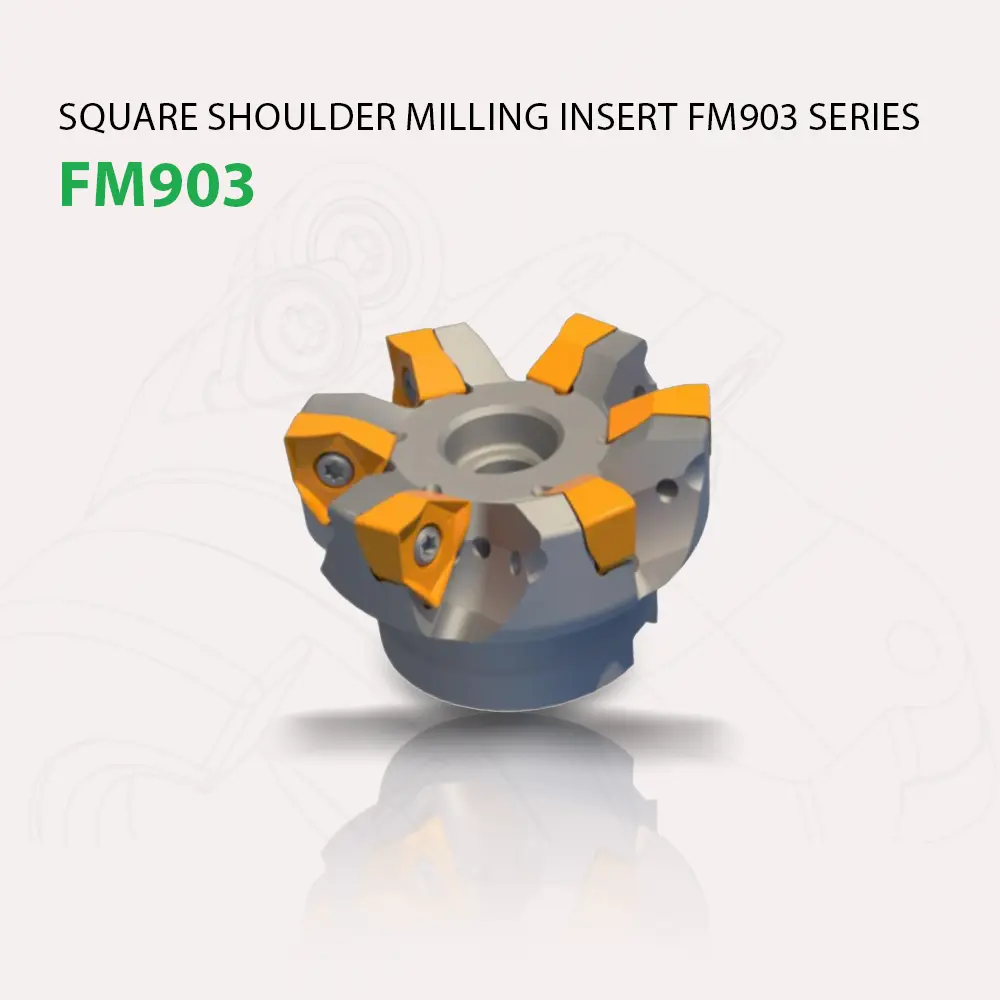 Dao phay vai vuông FM903 dùng mảnh WNMX0403/0806