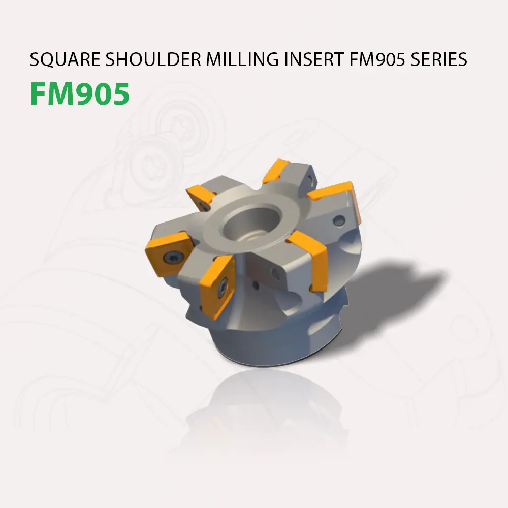 Dao phay vai vuông FM905 dùng mảnh SDKT13T3