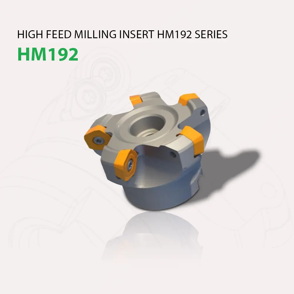 Dao phay high feed HM192 dùng mảnh PDMT1305